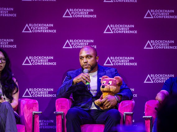 Web (@web3smb) on a panel at Blockchain Futurist Conference